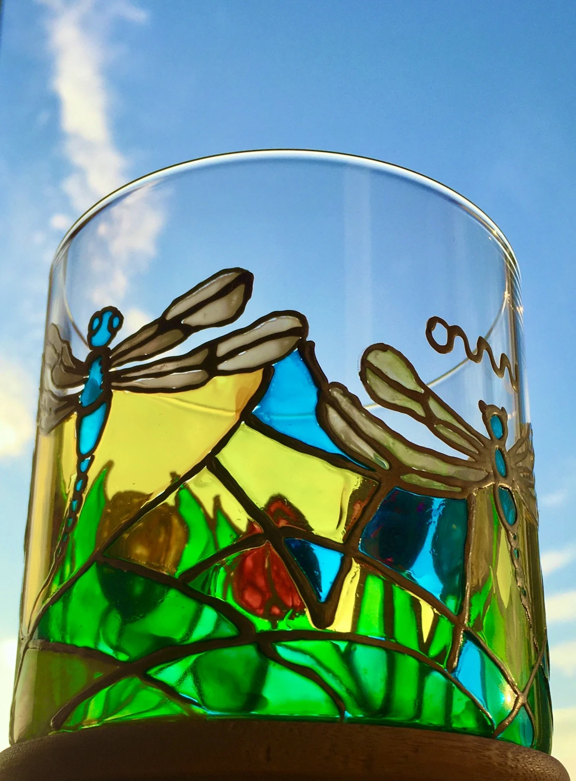 Dragonflies & Tulips — view 4