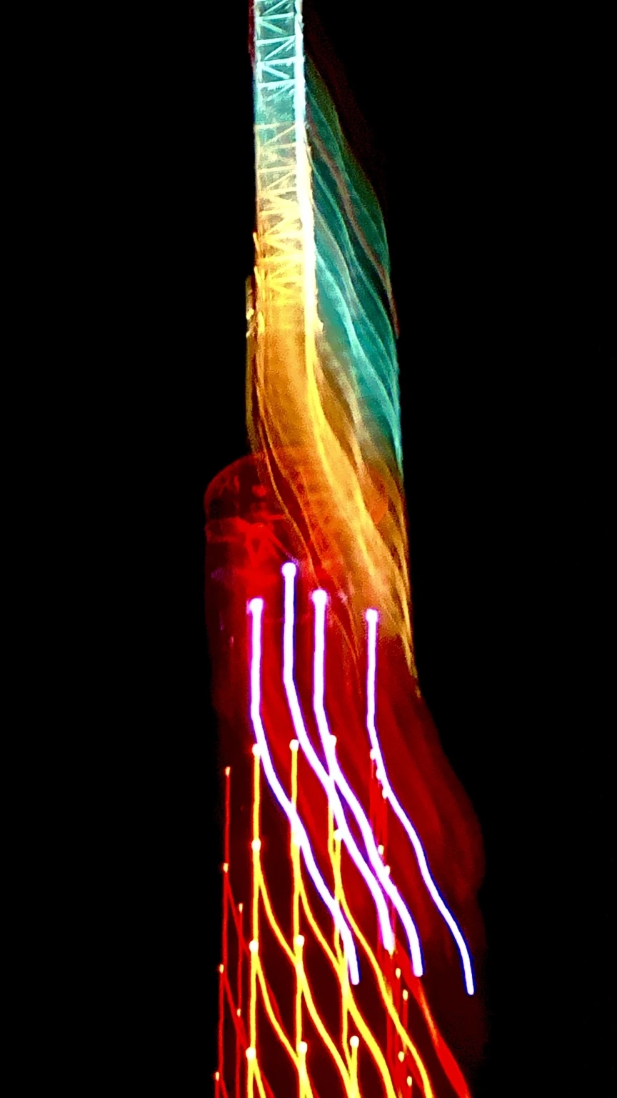 Traces of Light: Tokyo Tower, photograph 2