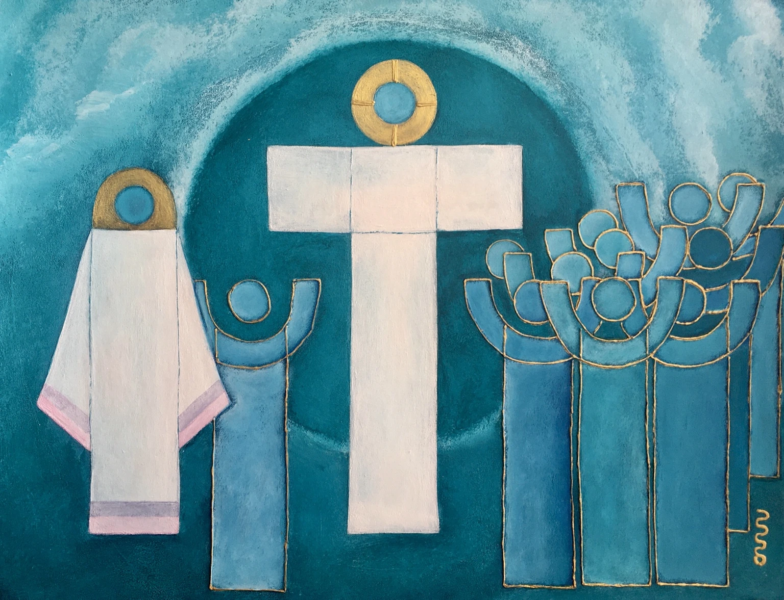 Original work 6 from The Life of the Virgin Mary series